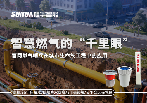 智慧燃气的“千里眼”：管网燃气哨兵在城市生命线工程中的应用