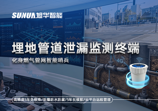阀井、地下管网全覆盖：埋地管道泄漏监测终端化身燃气管网智能哨兵
